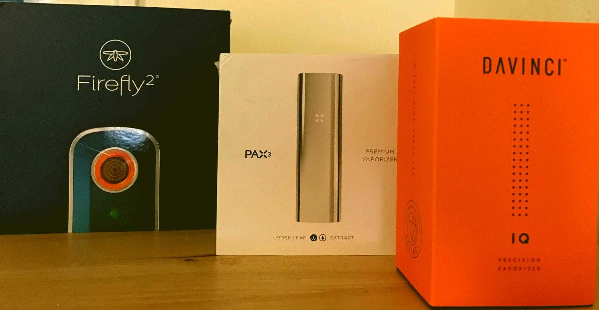 Deciding Between The PAX 3, Firefly 2 & The DaVinci IQ