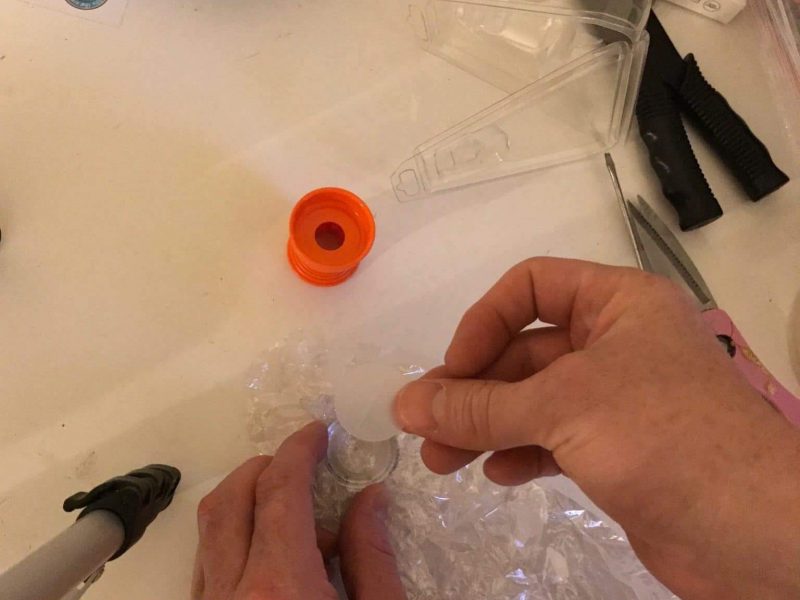 making your own easy valve bag