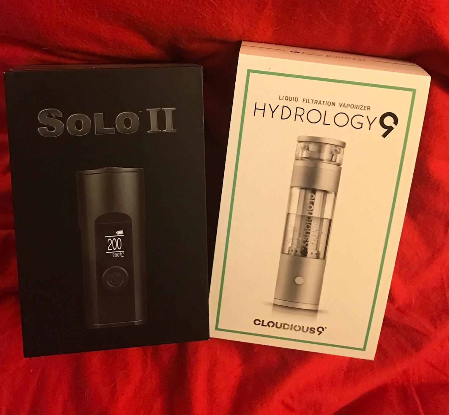 Arizer SOLO 2 packaging Hydrology 9 packaging