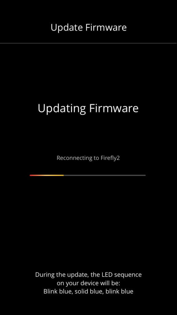 Firefly 2 vaporizer updated Firmware
