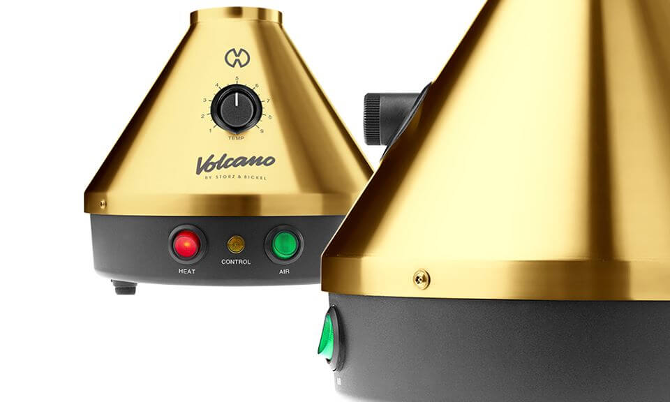 Gold Volcano Vaporizer