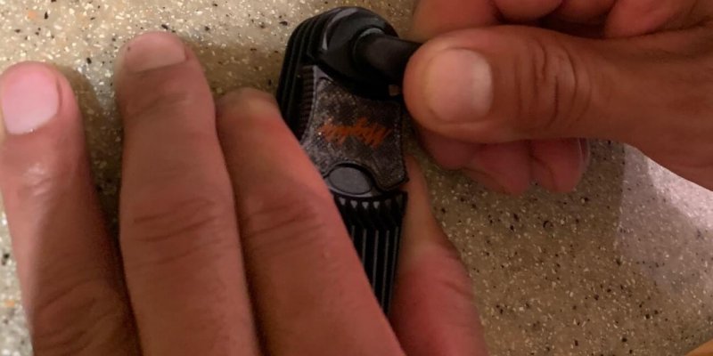 removing the Mighty Vaporizer Mouthpiece