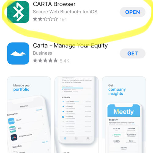 Carta browser
