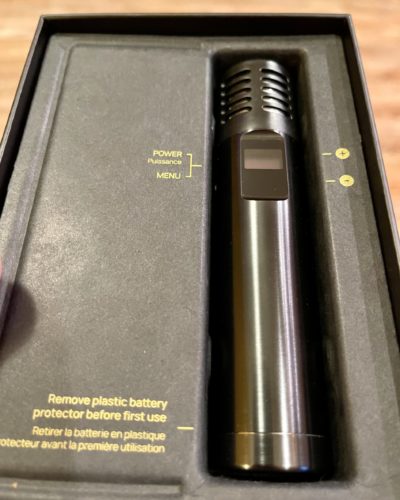 Arizer Air MAX packaging